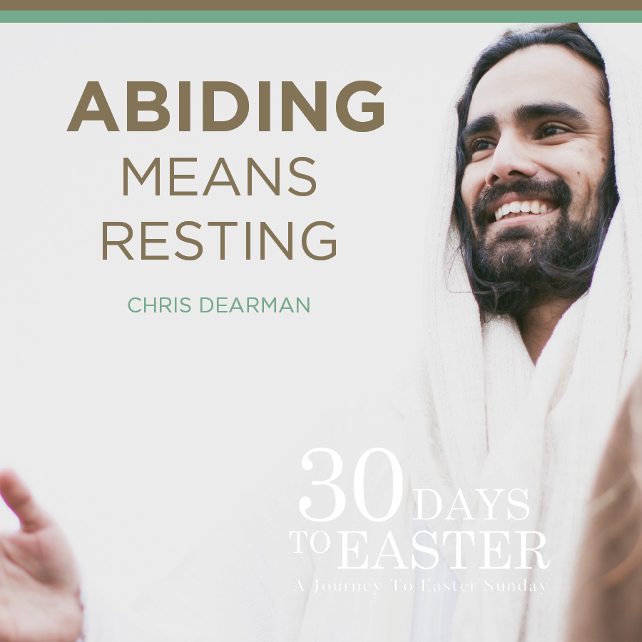 abiding means resting