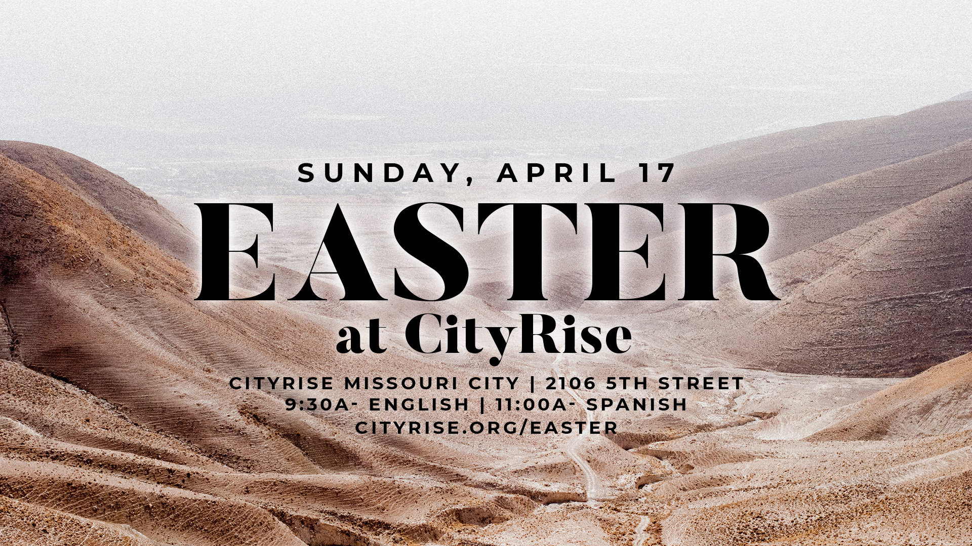Sunday April 17, Easter at CityRise
