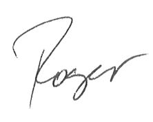 Roger Patterson Signature